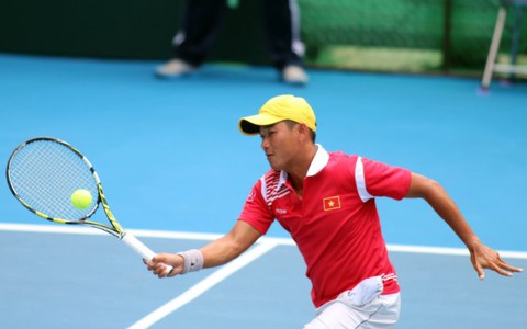 Thua Sri Lanka 2-3, quần vợt VN rơi xuống nhóm III