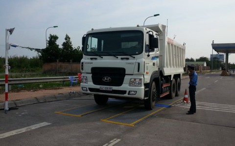 Cần Thơ: trạm cân tải trọng xe hoạt động 24/24