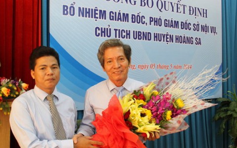 Ông Võ Công Chánh làm chủ tịch UBND huyện Hoàng Sa