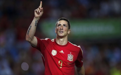 Torres và Villa có tên trong đội hình Tây Ban Nha đến Brazil