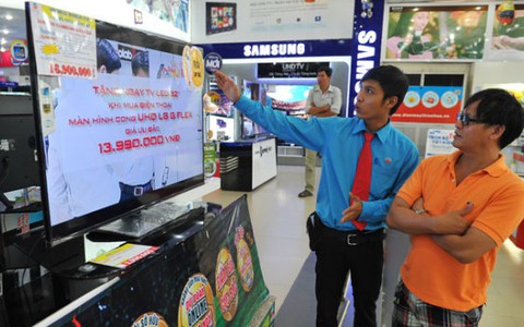 Thị trường tivi mùa World Cup