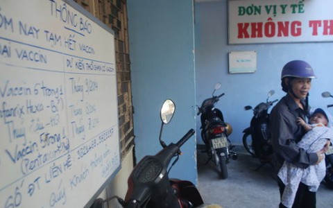 Đà Nẵng hết 3 loại văcxin