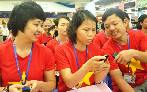 ‘‘Mong các anh vững tin nơi đầu sóng’’