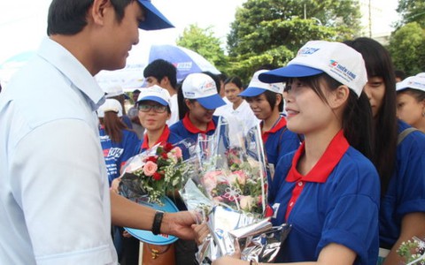 Đắk Lắk: 550 sinh viên ra quân Tiếp sức mùa thi
