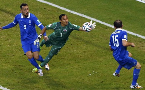 Thủ môn Costa Rica đạt điểm số cao kỷ lục của Goal.com