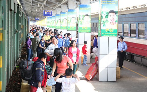Mua vé tàu trước 30 ngày được giảm 30% giá vé