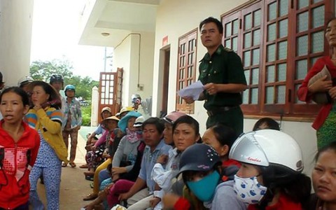 Đã cứu được 13 ngư dân bị chìm tàu ở Bình Thuận