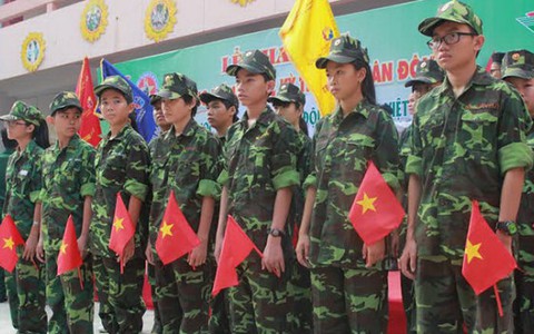"Học kỳ trong quân đội" cho con em cán bộ, công nhân TP.HCM