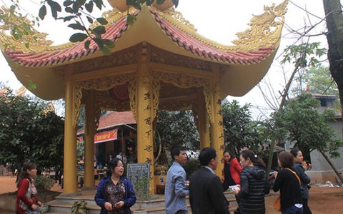 Chậm xử lý công trình trái phép tại di tích Bà Triệu