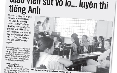 Vẫn kiên quyết "xử" giáo viên