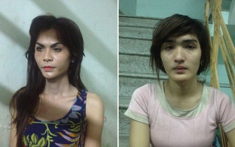 Hai "hot girl" chuyển giới chuyên cướp khách nước ngoài