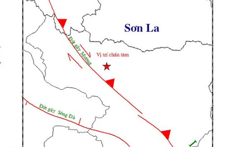 Hà Nội cảm nhận được rung động