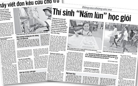 Tin vui từ những thí sinh đặc biệt