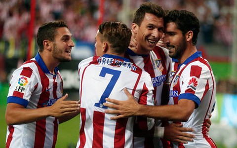 Atletico Madrid đoạt Siêu cúp Tây Ban Nha 2014