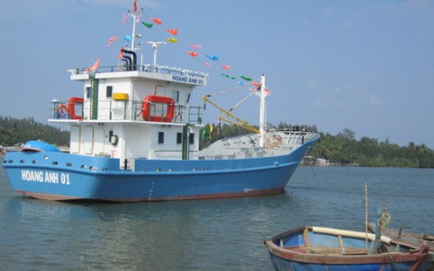 Quảng Ngãi triển khai đóng tàu vỏ thép cho ngư dân