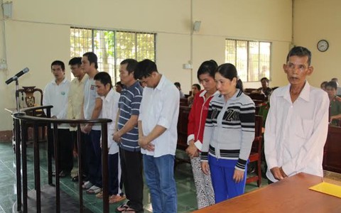 Băng trộm đường sông lãnh 98 năm tù