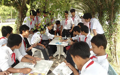 Khu vườn thư viện