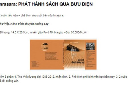 Nhà văn bán sách, tại sao không?