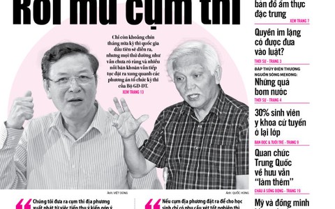 Tuổi Trẻ 24-9: Rối mù cụm thi