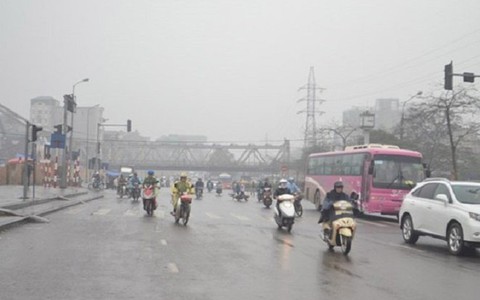 ​Gió mùa Đông Bắc ảnh hưởng khu vực Bắc Bộ