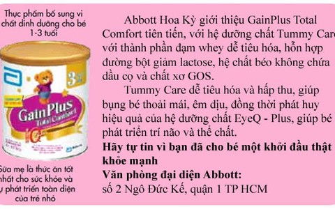 Chăm sóc tốt hệ tiêu hóa giúp bé phát triển toàn diện