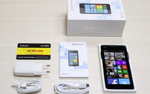 Đánh giá Q-Smart Dream W473 - Windows Phone 8.1, mỏng 7,2mm