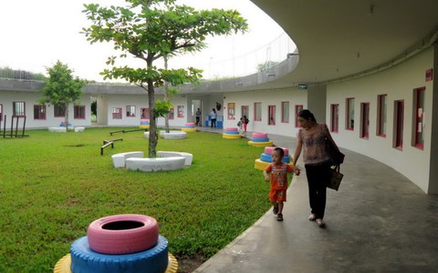 “Ngôi trường 5 sao” cho con em công nhân