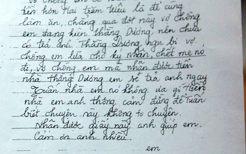 “Thằng Dương ngu bị vợ chồng em lừa cho ký nhận”