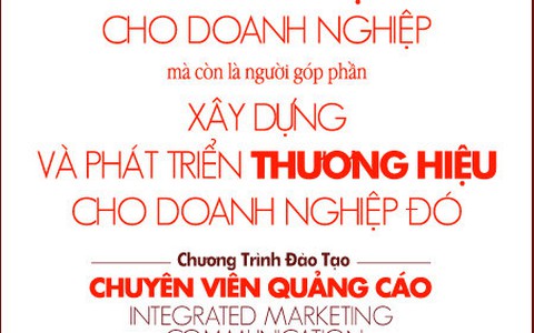 Khóa học Integrated Marketing Communication - Chuyên Viên Quảng Cáo (IMC)