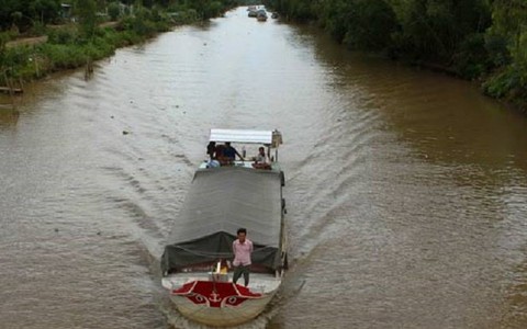 Dòng kênh lớn thoát lũ ra biển Tây mang tên Võ Văn Kiệt