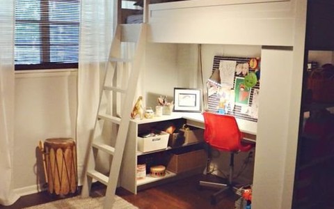 Thiết kế giường tầng độc đáo và tiện ích