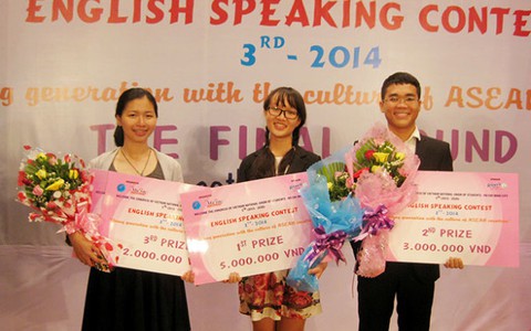 Chung kết “Hùng biện tiếng Anh lần 3-2014”