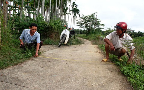 Đội dân lập chống thi công ẩu