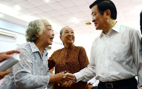 Chủ tịch nước Trương Tấn Sang: Ủng hộ công khai tài sản của cán bộ