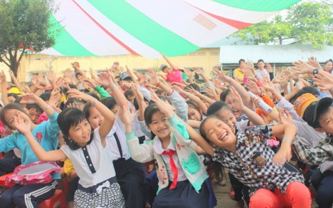 Bạn trẻ hào hứng với Hội trại kết nối tình nguyện