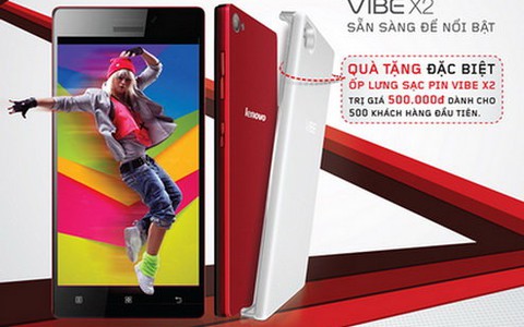 Nhân đôi quà tặng khi mua Lenovo VIBE X2