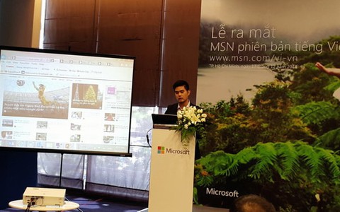 Microsoft mở cổng thông tin MSN Việt Nam