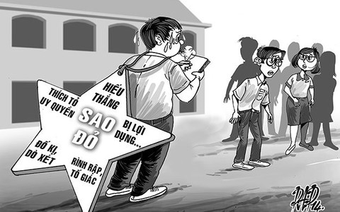 Giáo viên cũng sợ... sao đỏ