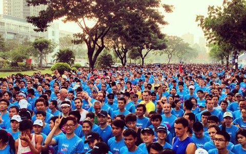 Giải Việt dã TP.HCM lần II – HCMC run 2015 - Chinh phục cầu Phú Mỹ