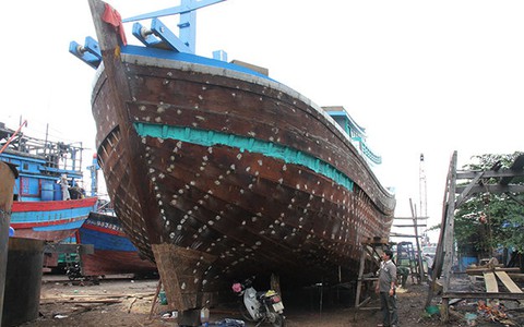 Con tàu ”lịch sử” lại ra khơi