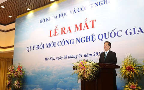 1.000 tỉ đồng cho Quỹ đổi mới công nghệ quốc gia