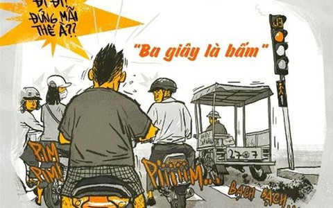 Đề nghị mạnh tay với việc bấm còi xe bừa bãi