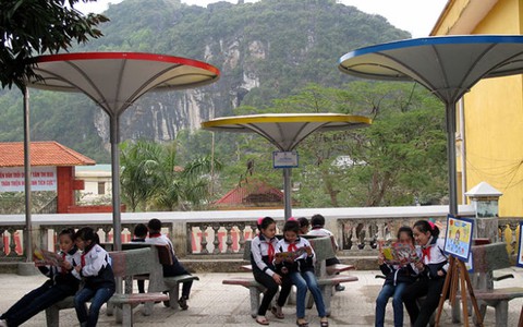 Nguồn nước sạch từ “hoa trên đảo”