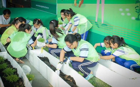 Ươm mầm giấc mơ xanh