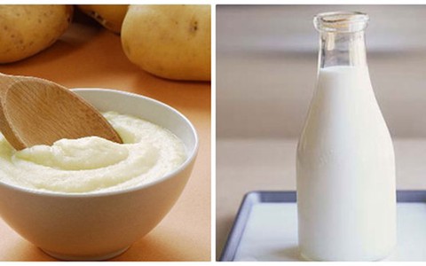 Cách làm trắng da với mặt nạ khoai tây