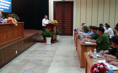 Đánh mạnh tội phạm vùng giáp ranh