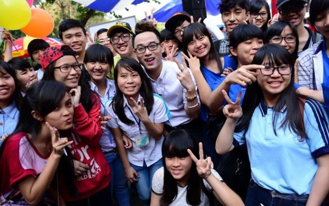 "Đại tiệc" tại Ngày hội tư vấn tuyển sinh TP.HCM