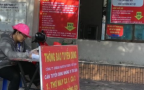 Lao động ngành may: Tuyển nhiều, dự tuyển ít