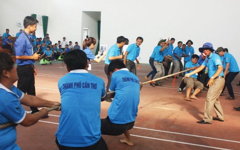 Hội trại giao lưu hữu nghị thanh niên VN - Campuchia