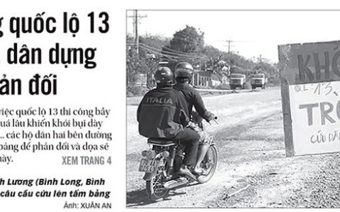 Thi công bầy hầy, đề nghị thay nhà đầu tư